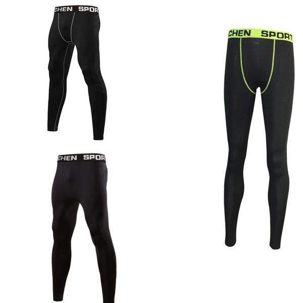 

men's exercise & fitness clothing in house fitness men's spandex solid color pants breathable quick dry tight joggers suitable for