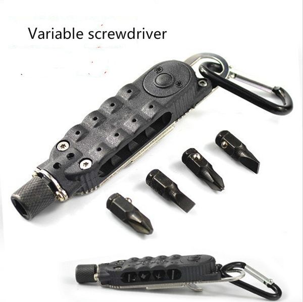 

mini multi-function combination tool magic driver screwdriver bottle ls19070306 opener led lamp bicycle repair tool outdoor portable ls