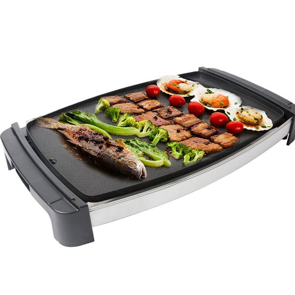 

tatanice electric plat pan home корейский бездымной гриль мясная подходит для 3-6 человек мультиварка nonstick выпечки пот