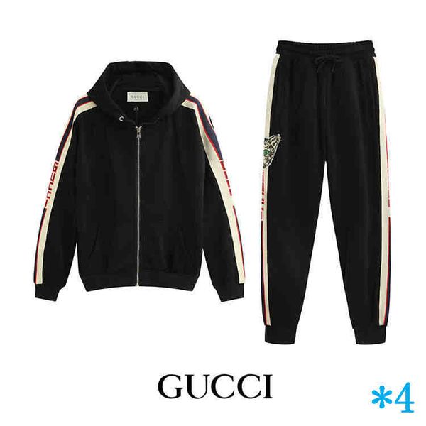 

fashion designer men and women tracksuits brand autumn mens womens two piece sets fashion tracksuit with hooded men clothes#4, Gray