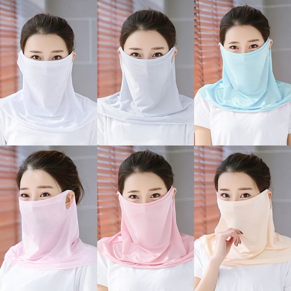 

3yhzz shipping anti droplets face mask multiuse sun outdoor scarf tube bandanas headwear scarf face masks with filter, Black