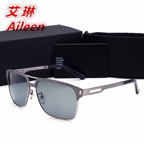 

2018 новый arrivel рамка мужская поляризованные солнцезащитные очки личность мода уф-защита солнцезащитные очки 8752 мода роскошные очки, White;black