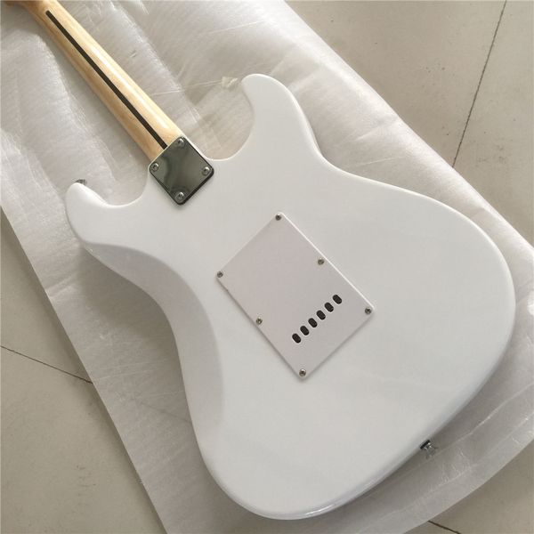 

tele electric guitar white body rosewood fingerboard chrome hardware guitarar