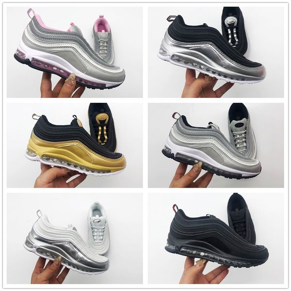 Compre Nike Air Max 97 Envío Gratuito Niños Zapatos Para Correr Niños Corredor Plata Rosa Azul Negro Niños Al Aire Libre Niño Atlético Niños Niñas Compre Nike Air Max 97 Envío Gratuito Niños Zapatos Para Correr Niños Corredor Plata Rosa Azul Negro Niños Al Aire Libre Niño Atlético Niños Niñas