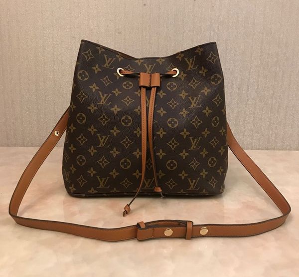 

2019 new shoulder bags leather bucket bag fashion women handbags cross body