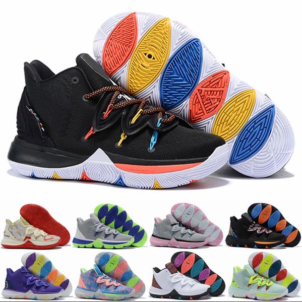 

2019 kyrie duke mens basketball shoes trainers irving 5 5s rokit little mountain oreo friends bhm irish sports sneakers des chaussures