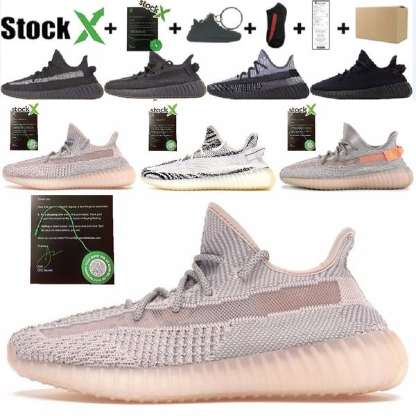 

yeezreel kanye west v2 men women running shoes blue tint yecheil yeshaya black reflective designer shoes mens sneakers j#006294 with box