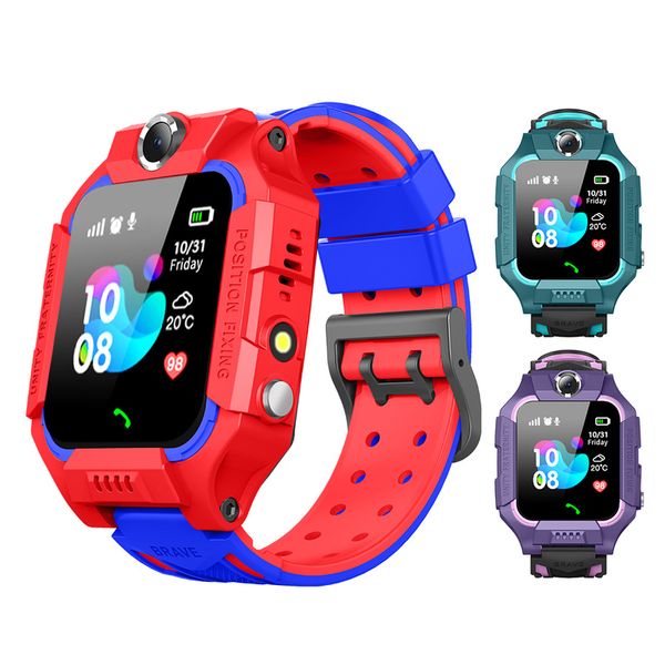 Kids Q19 Smart watch wateproof lbs tracker smartwatches slot card sim con fotocamera SOS Voice chat smartwatch per smartphone
