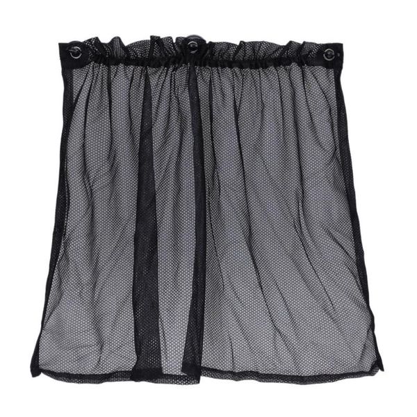 

1pair 50x75cm universal mesh cloth car interior side car window sunshade curtain uv protection with suction cups breathable
