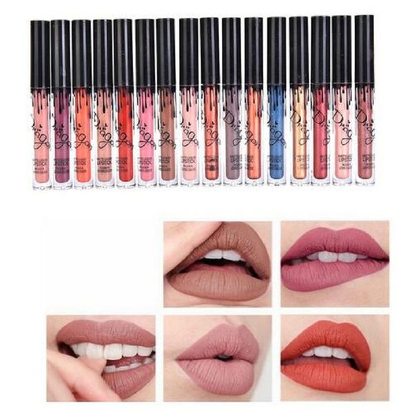 

new popular colors nude lipstick tint for lips cosmetics longwear not fade magic lip gloss matte metallic liquid lip gloss