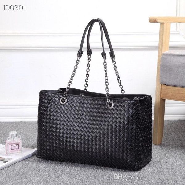

new style hand-woven technology import suede and pure skin perfect combination designer luxury shoulder bag 100%leather drop shipping
