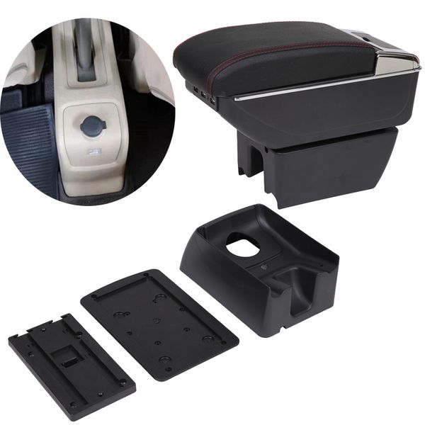 

for ertiga armrest box armrest universal car center console modification accessories double raised with usb