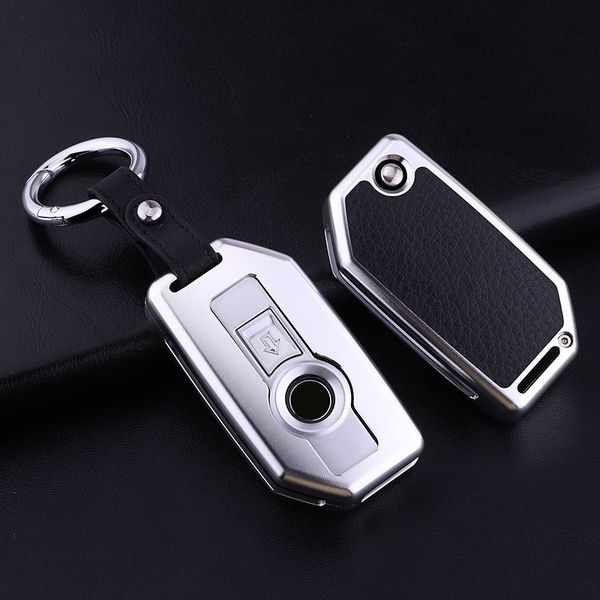 

key case cover fob key ring shell for motorcycle motorbike f850\750gs k1600r 1200gs aluminium alloy gift for enthusiast