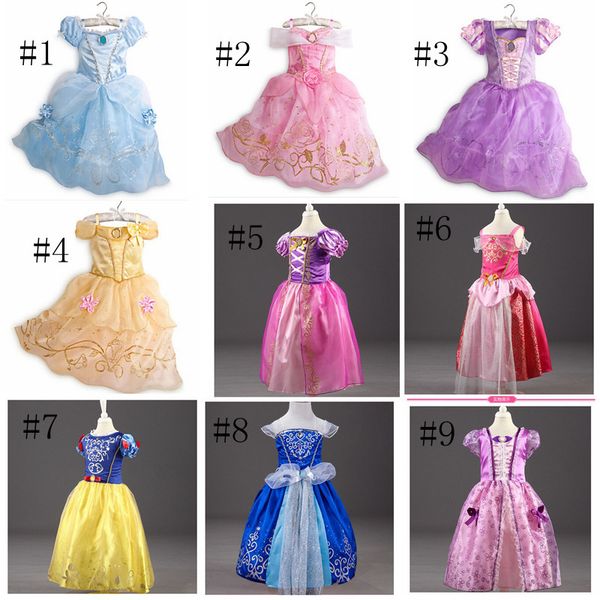 

baby girl princess dress дети роскошные дизайнерские юбки девушки с коротким рукавом сплошной цвет фонарь юбка кружевное платье косплей кост, Red;yellow