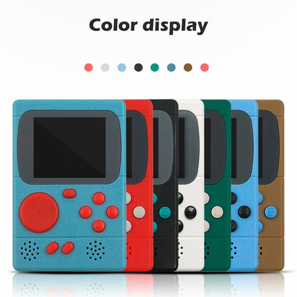 Mini Handheld Game Console Emulator pode armazenar 198 jogos Video Games Handheld Console pk rs-6