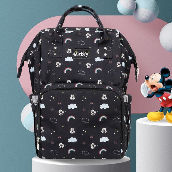 

пеленки сумка рюкзак детские органайзер детские сумки по уходу дорожные сумки для коляски водонепроницаемый черный