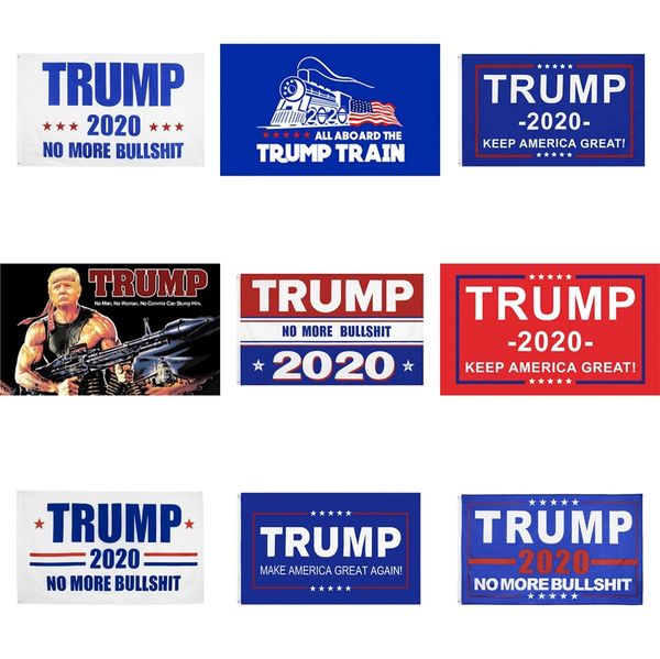 

2020 donald trump american flag keep america great banner flags for usa president 90*150cm with flagstaff #526