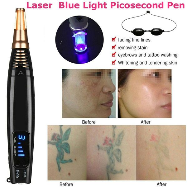 

2019 Новый Модернизированный Picosecond Pen II Blue Лазерное Удаление Татуировки Pen Scar Spot Пиг