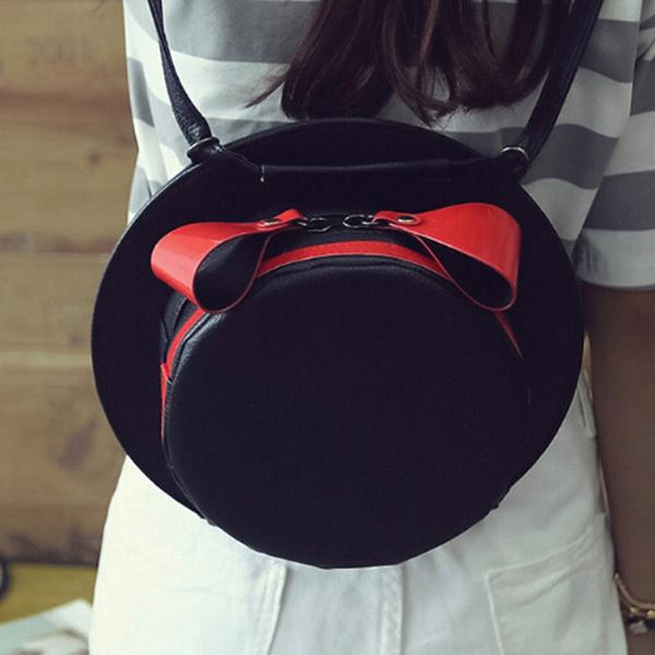 

women's backpack sling hat shoulder bags of creative personality crossbody bag 5 colors soft leather bags for women casual