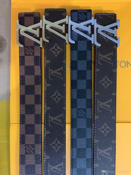 

2019 fashion classic men's and women's designer belt, ing, Black;brown