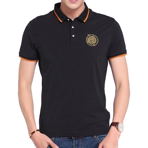 

new men shirt men black white business & casual mercerized cotton solid male shirt short sleeve breathable shirt, White;black