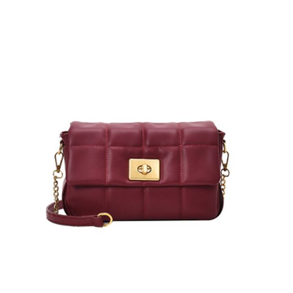 

fashion women handbag plaid messenger bag shoulder small square package fashion shoulder bag females pu leather handbags
