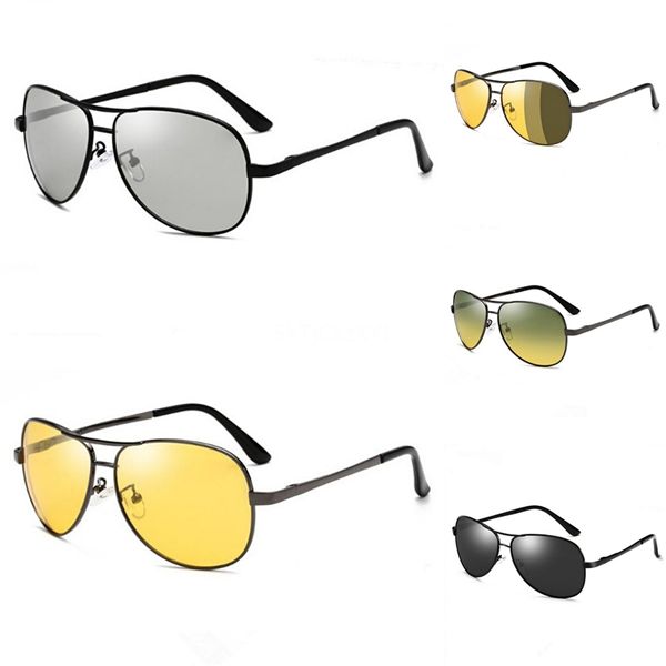 

men sunglasses aviation driving shades male sun glasses for men retro 2020 sunglasses #29670, White;black