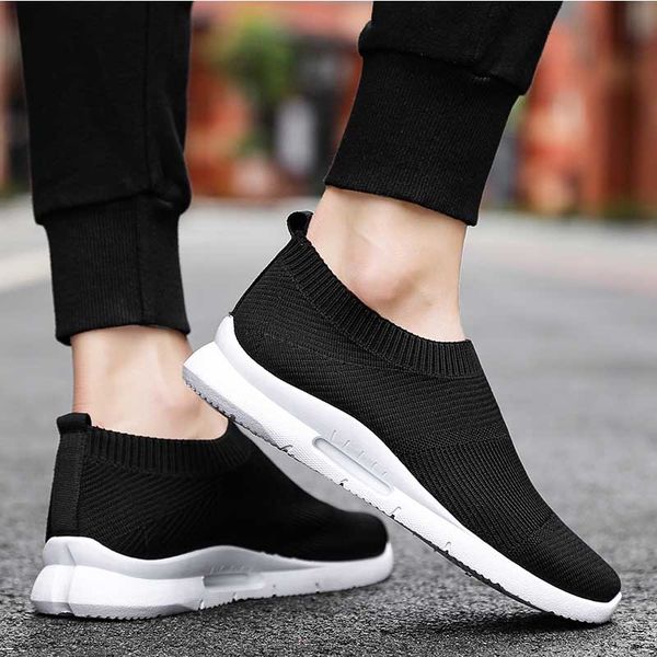 

new causal shoes all white black comfortable designer shoes black white fly outdoor jogging walking sneakers sports shoes size 39-44