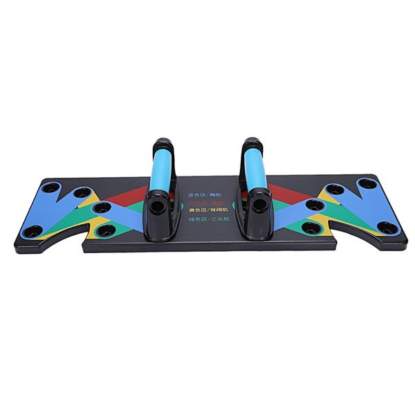 

push up rack board 9 system men women comprehensive fitness exercise workout push-up stands body building training gym