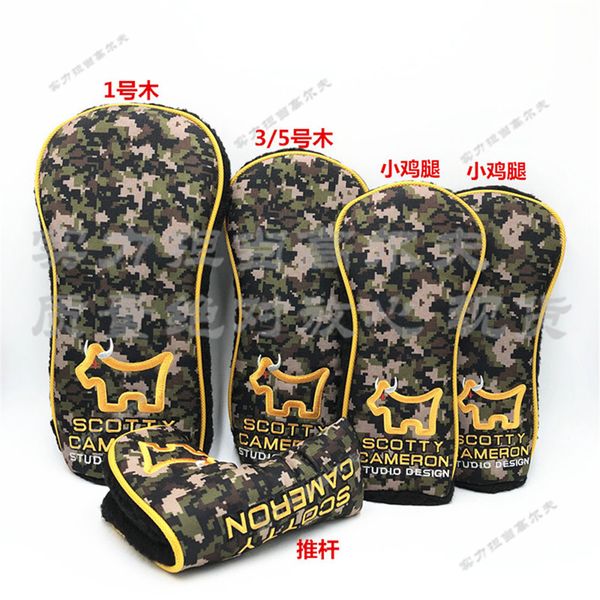 

Tltlel t novelty dog bull cotty wood headcover tour hop cameron de ign cotty camouflage cu tom headcover golf putter