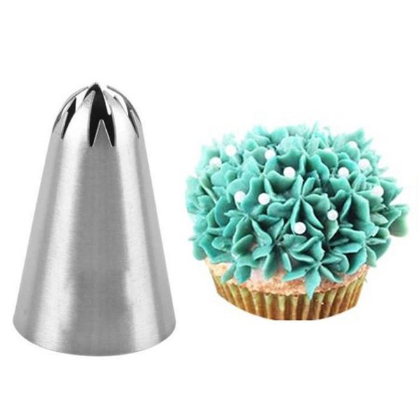 

stainless steel cream cake frosting pipe nozzle 3pcs