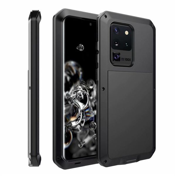 Heavy Duty Protection Doom Armor Metal Aluminum Mobile Phone Case For