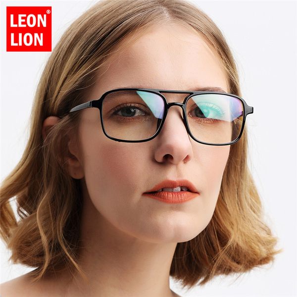

leonlion 2019 vintage square sunglasses women man/women sun glasses classic retro uv400 feminino, White;black