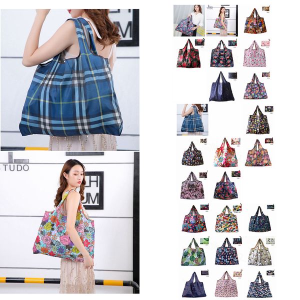 

складной сумок многоразового хранение сумка экология сумка tote сумка путешествие большой вместимости бакалея печататься плечо сумка ffa3529, Black