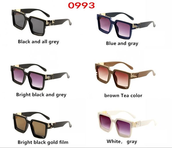 

big-name sunglasses for men and women european and american fashion sunglasses, White;black