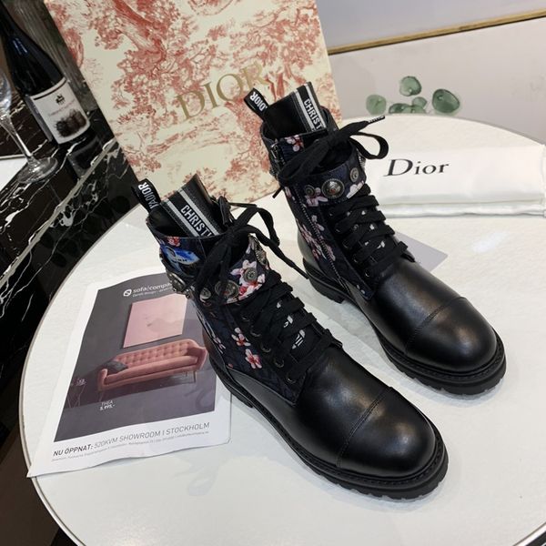 

french brand ladies fashion boots leather womens sandals printing casual shoes basketball with box dhl-d24, Black