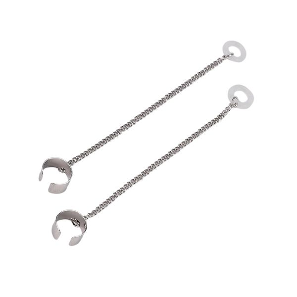 

fashion no piercing earrings wireless headphones anti-lost earrings bluetooth headset protection hanging, Golden;silver
