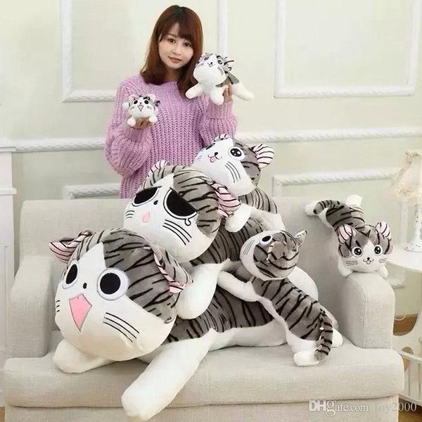 

soft 20cm plush toys christmas birthday gifts anime figure cheese cat plush stuffed toy doll pillow cushion kawaii for kid toys