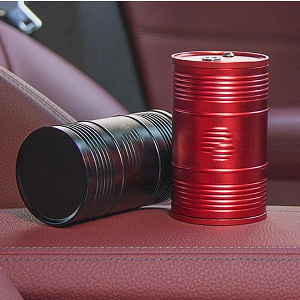 

portable smokeless car ashtray can car vehicle holder non-slip rubber smoke universal auto styling ashtray