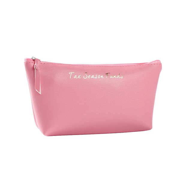 

2019 lady travel cosmetic bag pink make up bag small makeup case organizer storage pouch toiletry beauty wash kit bags