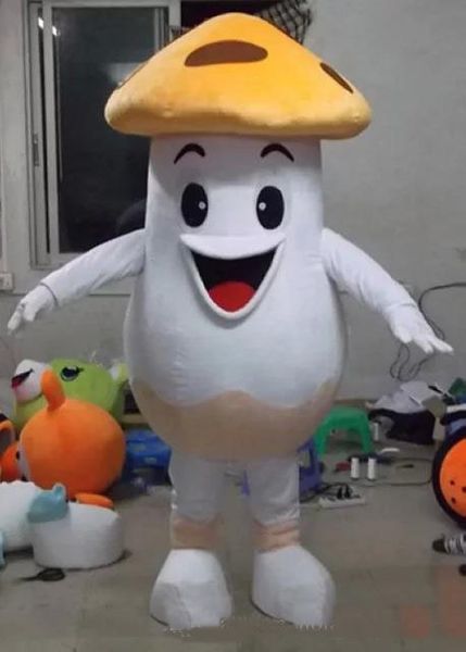 

2019 discount factory sale eva material mushroom mascot costume cartoon apparel halloween birthday size, Red;yellow