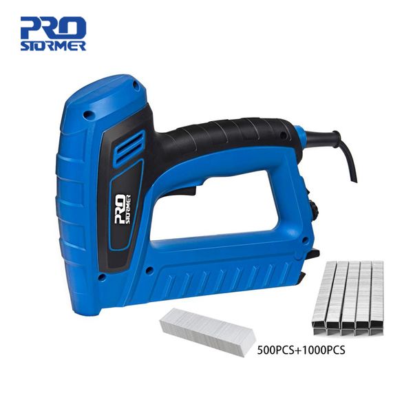 

prostormer 2000w woodworking eletric nail gun 220v-240v power nailer stapler straight nail& door nail staplers power tool