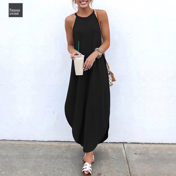 

женщины лето длинное платье 2019 ремень sexy рукавов backless партии макси платья женский повседневный сыпучие платье плюс размер, Black;gray