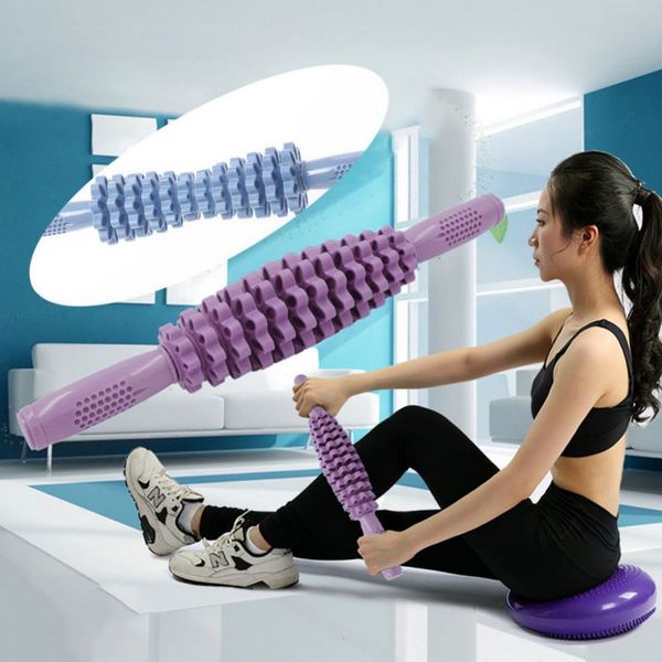 

yoga muscle massage roller stick water resistant gradient gear gym body neck back leg arm hip shoulder fitness relax tool new