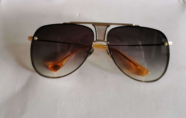 

fashion pilot sunglasses 2082 silver gold grey shaded des lunettes de soleil mens sunglasses new with box, White;black