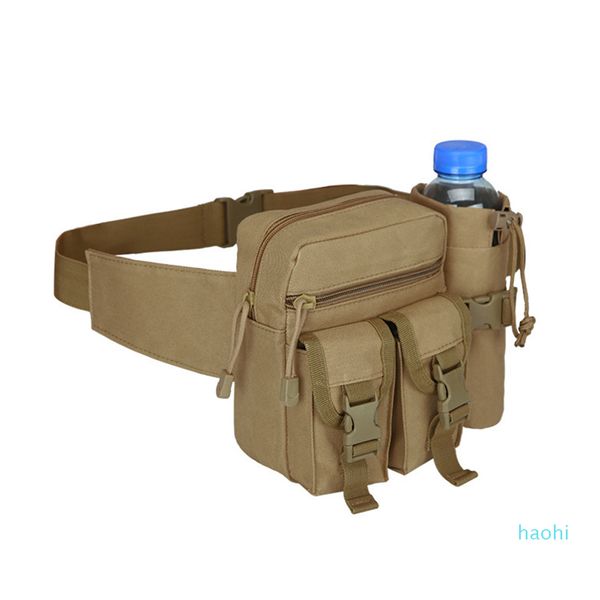 

designer-600d nylon molle bag pochete travel water bottle waist bag fanny pack waist bags