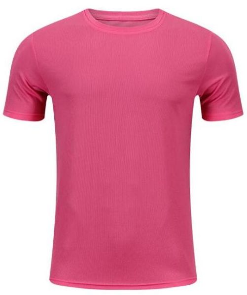 

2019 men's tight clothes running short-sleeved quick-drying t-shirt 2356, Black;blue