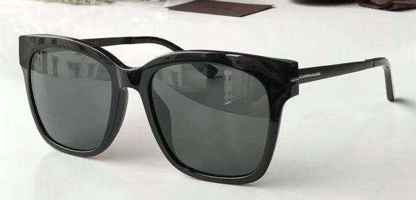 

black square pilot sunglasses 474 grey shaded sonnenbrille occhiali da sole men luxury designer sunglasses glasses with box, White;black