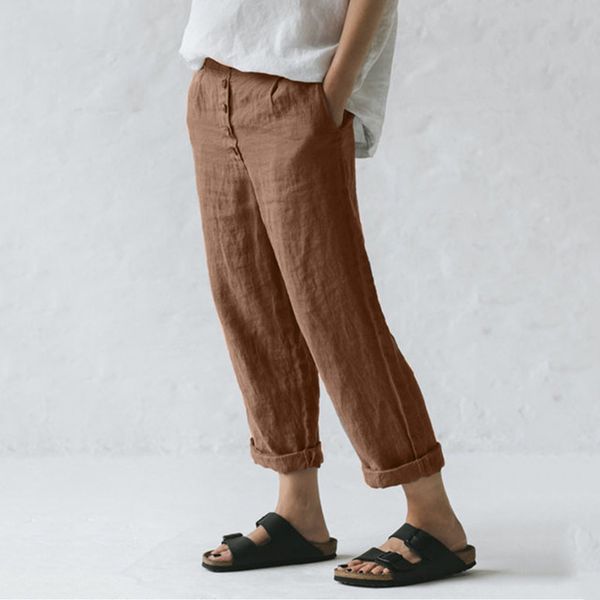 

women casual harem pants loose trousers women elastic high waist casual pants office lady 2019 summer, Black;white