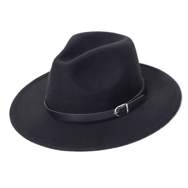

fedora шляпа мужчины женщины имитация шерстяные зимние женские фетровые шляпы мода мужчины черный джаз шляпа фетровых шляп вводная часть сом, Blue;gray